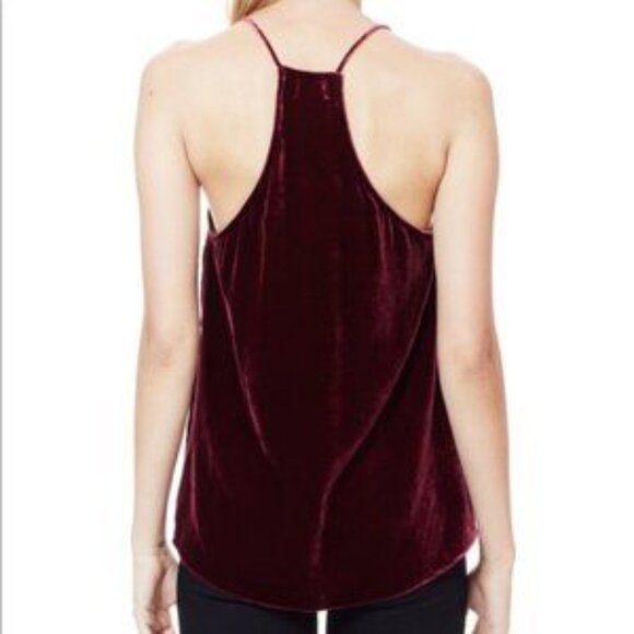 Cami NYC the Whitney Velvet Racerback in Camel - Picture 2 of 8